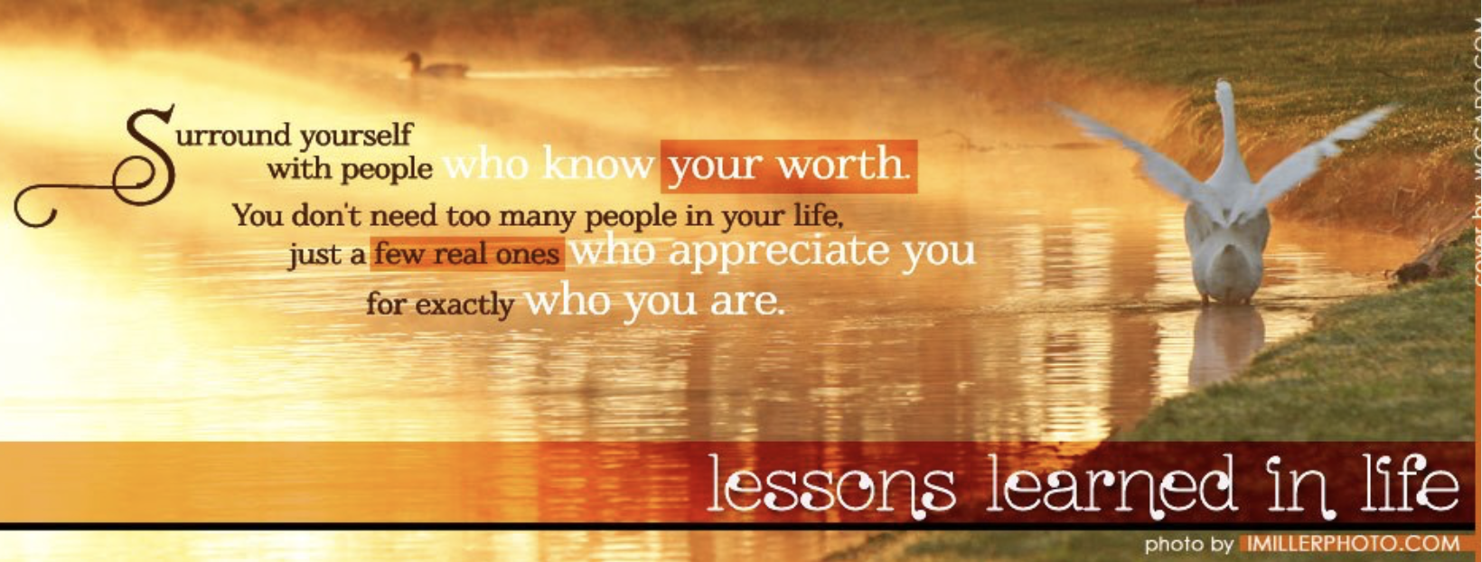 Lessons learned life